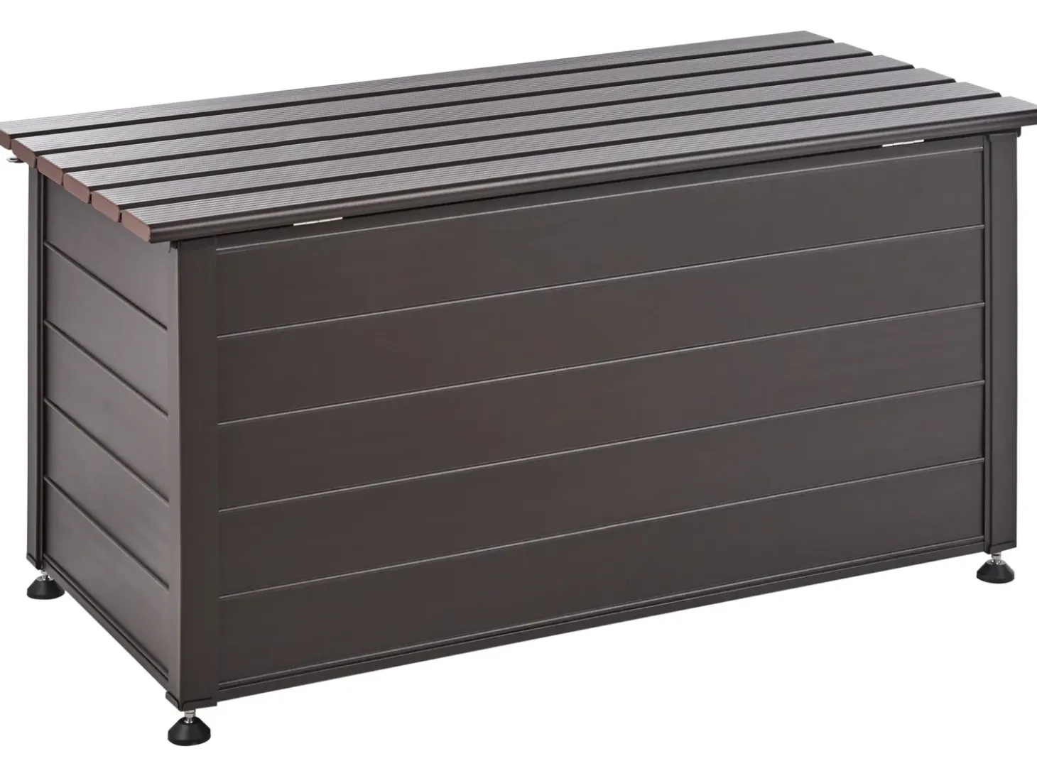 Opbevaringsboks CAMPALTO 123 cm 60 cm Mørkebrun
