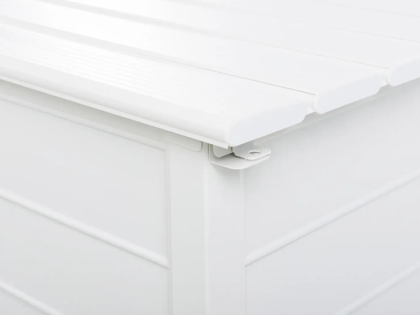 Opbevaringsboks CAMPALTO 113 cm 50 cm Hvid