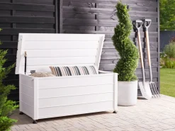 Opbevaringsboks CAMPALTO 113 cm 50 cm Hvid