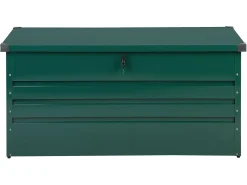Opbevaringsboks CEBROSA 132 cm 62 cm Mørkegrøn