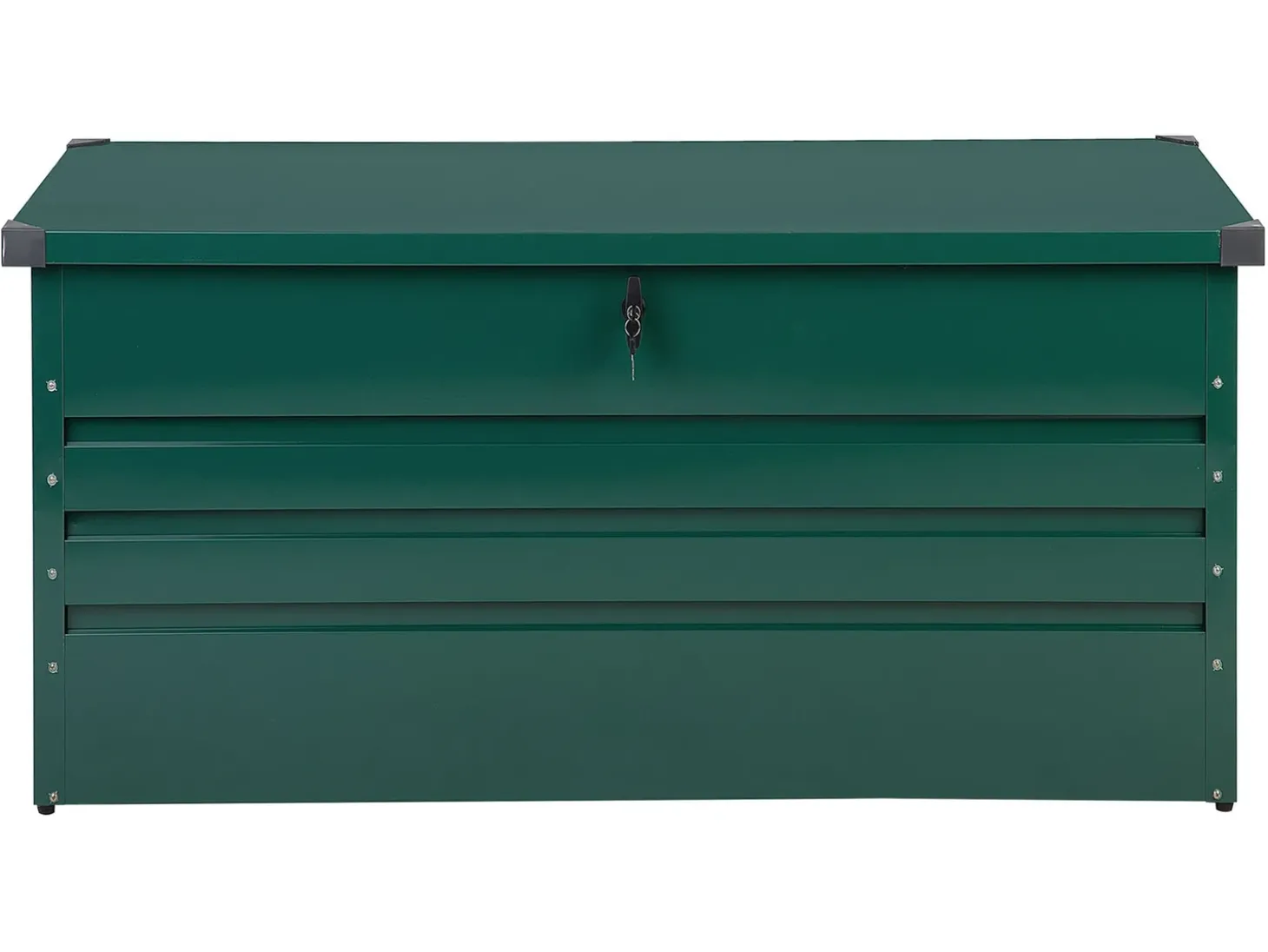 Opbevaringsboks CEBROSA 132 cm 62 cm Mørkegrøn