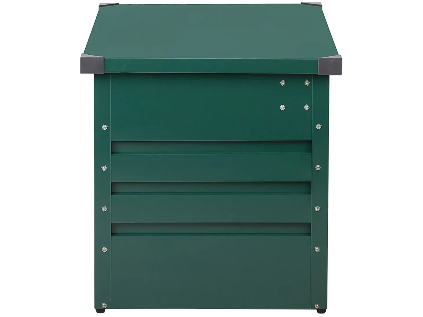 Opbevaringsboks CEBROSA 132 cm 62 cm Mørkegrøn