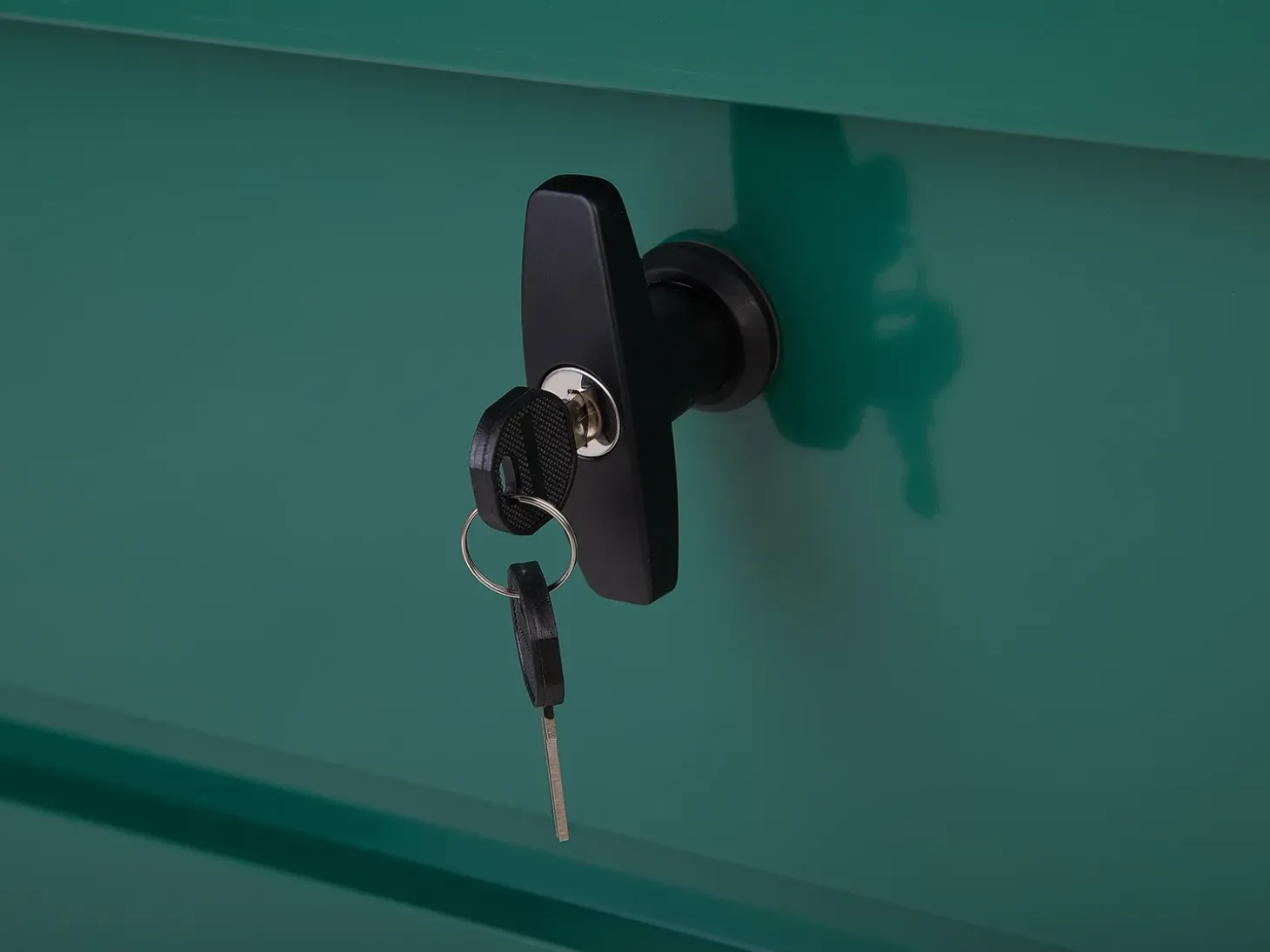 Opbevaringsboks CEBROSA 132 cm 62 cm Mørkegrøn