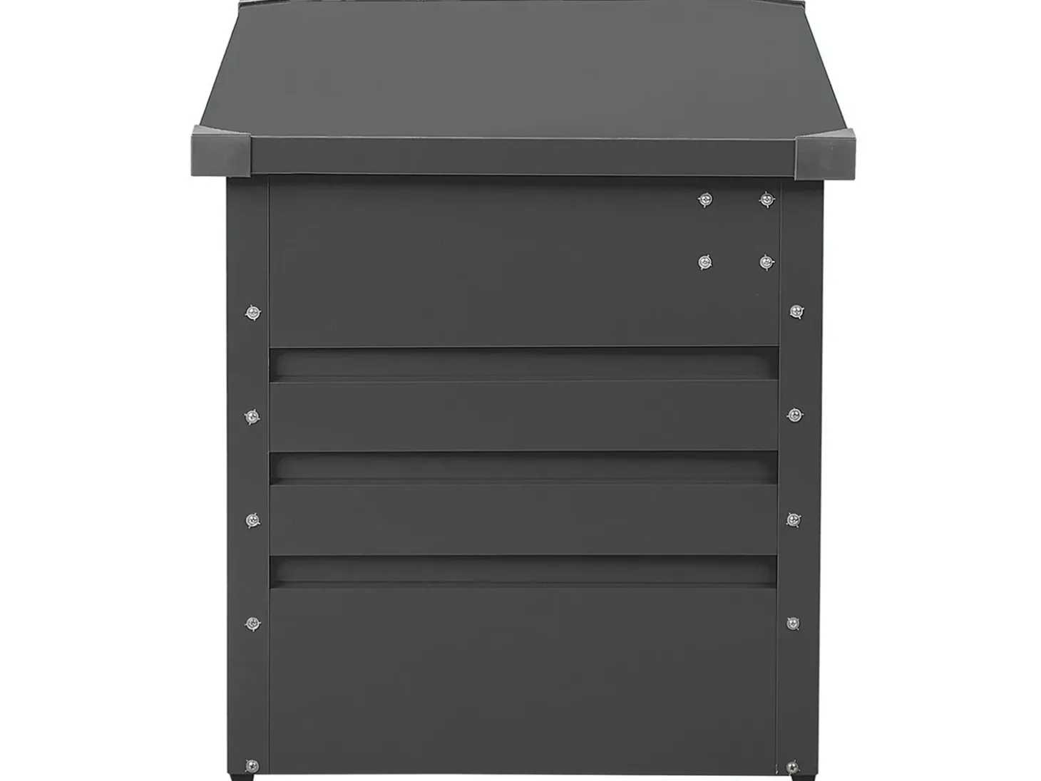 Opbevaringsboks CEBROSA 100 cm 62 cm Grafit