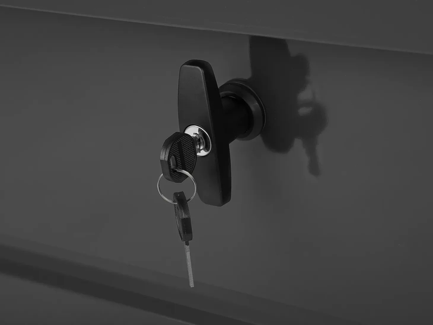 Opbevaringsboks CEBROSA 100 cm 62 cm Grafit