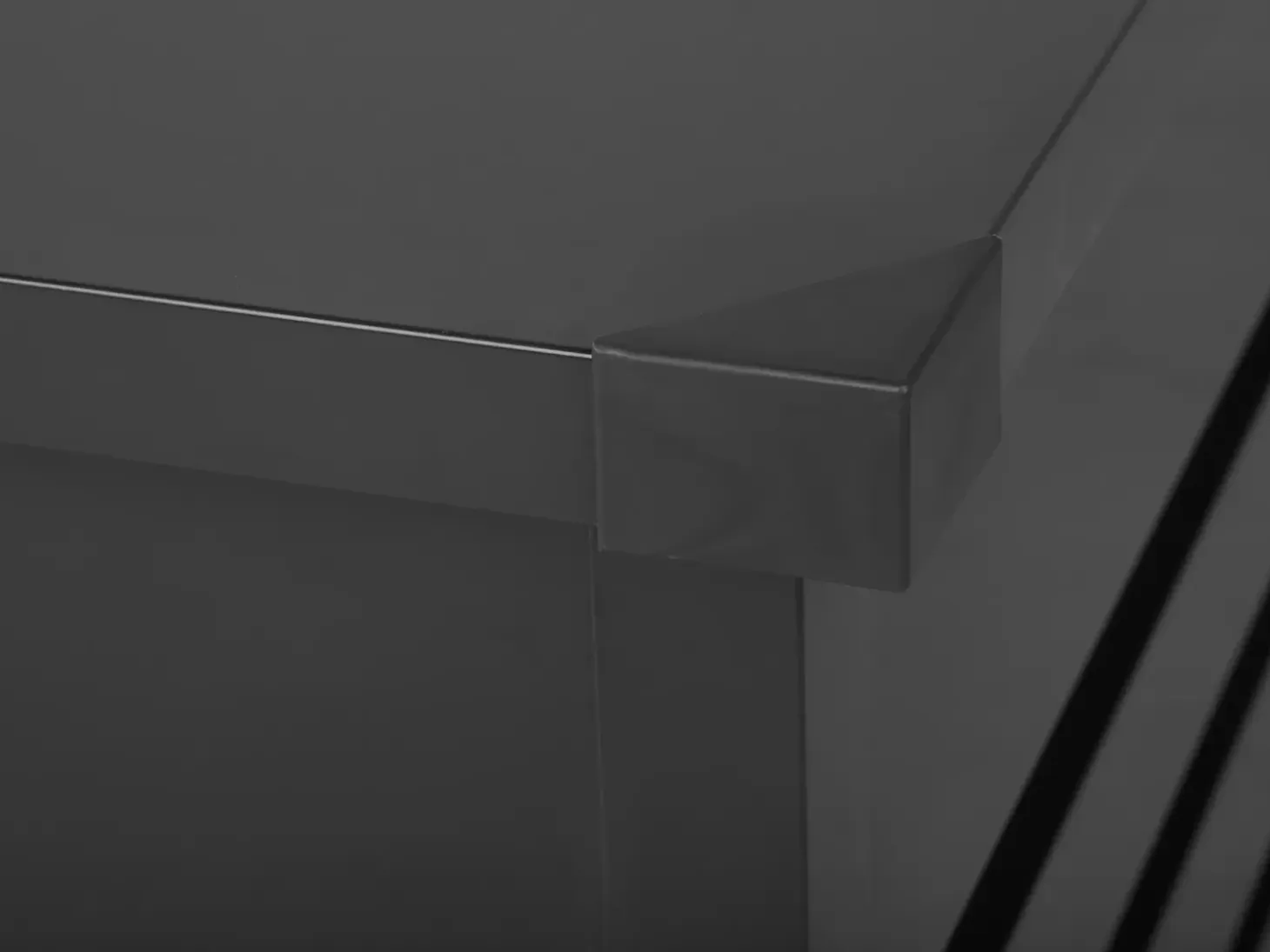 Opbevaringsboks CEBROSA 100 cm 62 cm Grafit