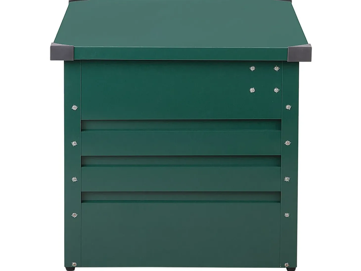 Opbevaringsboks CEBROSA 165 cm 70 cm Mørkegrøn