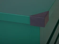 Opbevaringsboks CEBROSA 165 cm 70 cm Mørkegrøn