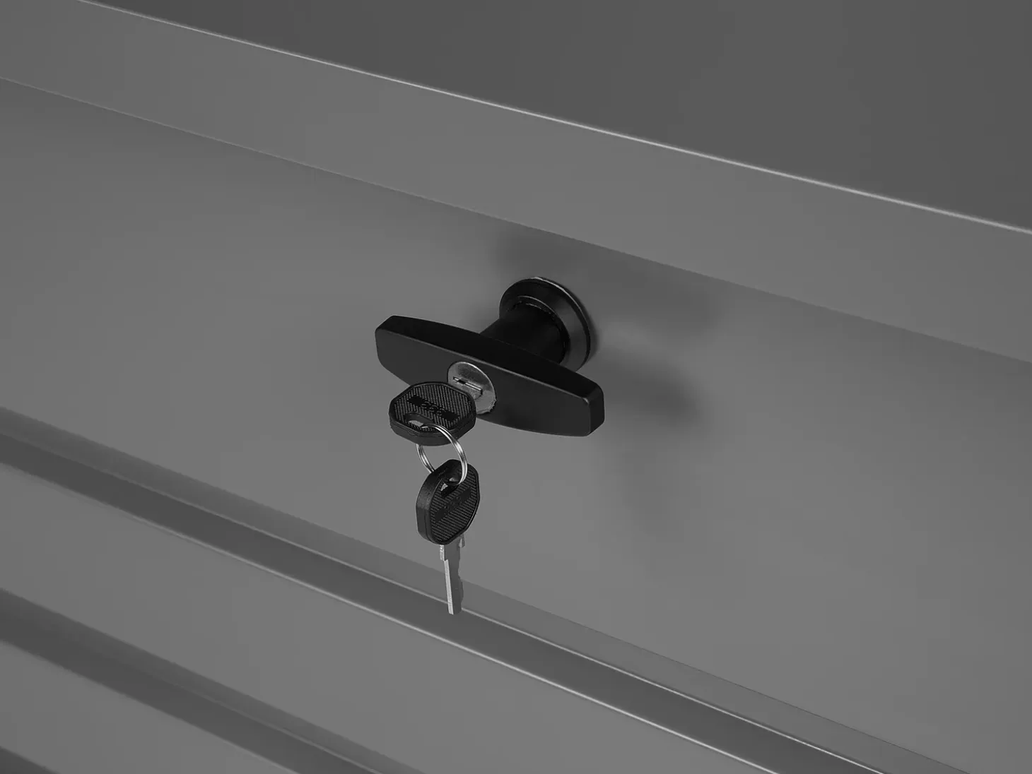 Opbevaringsboks CEBROSA 100 cm 62 cm Grå