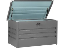 Opbevaringsboks CEBROSA 100 cm 62 cm Grå