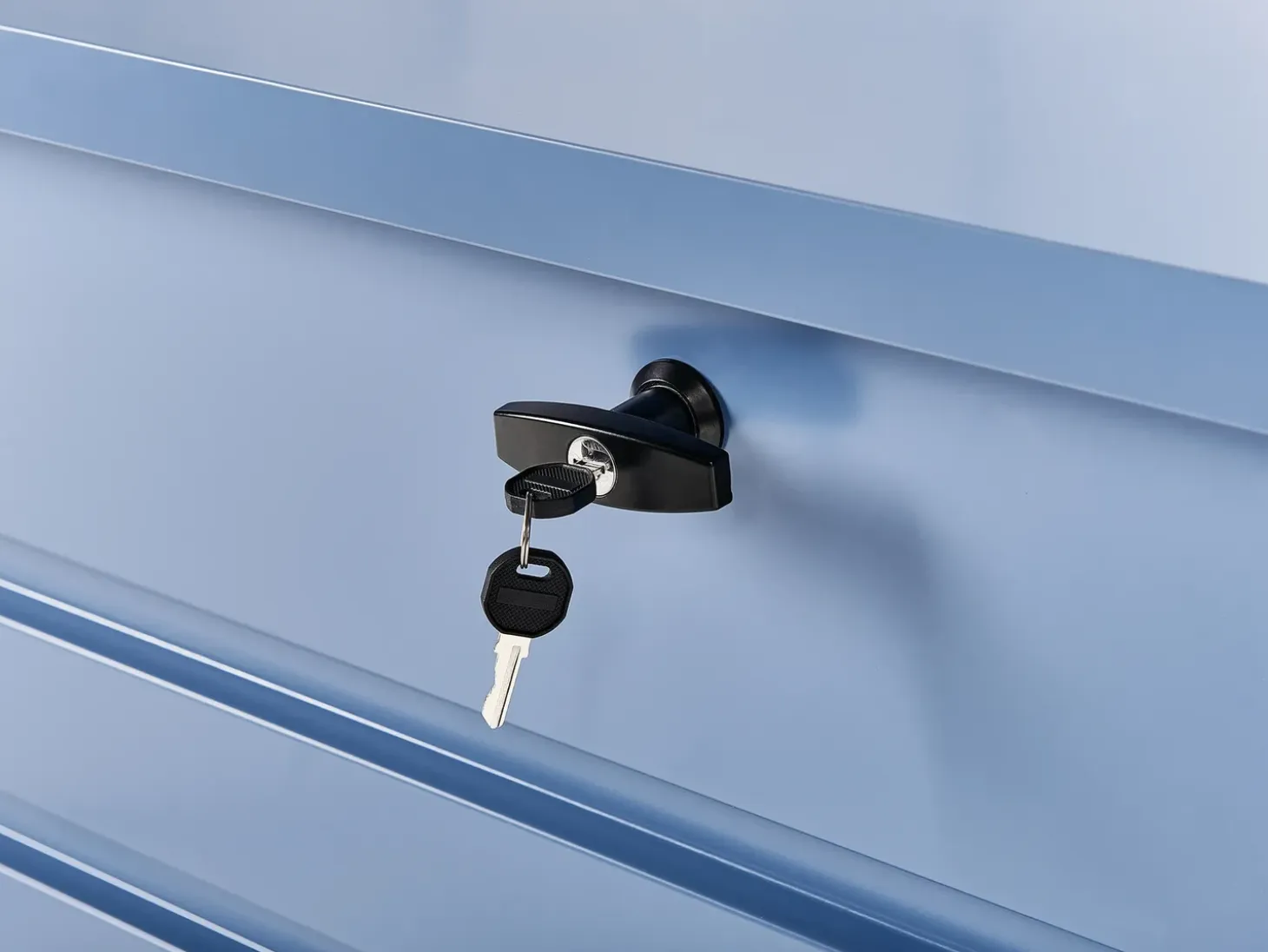 Opbevaringsboks CEBROSA 132 cm 62 cm Blå
