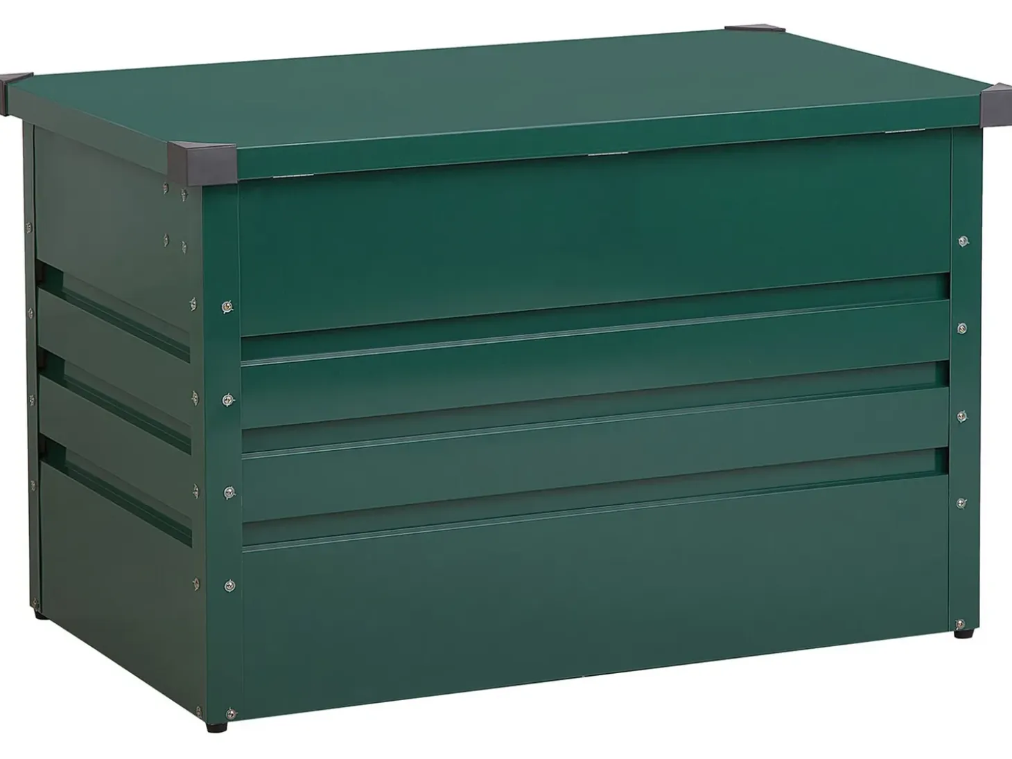 Opbevaringsboks CEBROSA 100 cm 62 cm Mørkegrøn