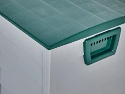 Opbevaringsboks LOCARNO 112 cm 50 cm Grøn