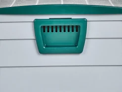Opbevaringsboks LOCARNO 112 cm 50 cm Grøn