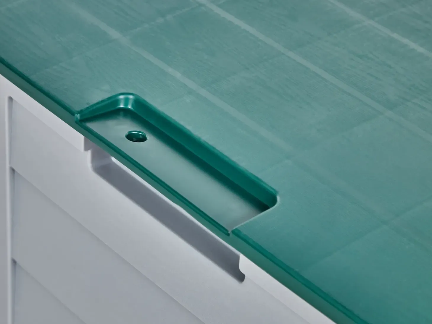 Opbevaringsboks LOCARNO 112 cm 50 cm Grøn