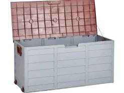 Opbevaringsboks LOCARNO 112 cm 50 cm Brun