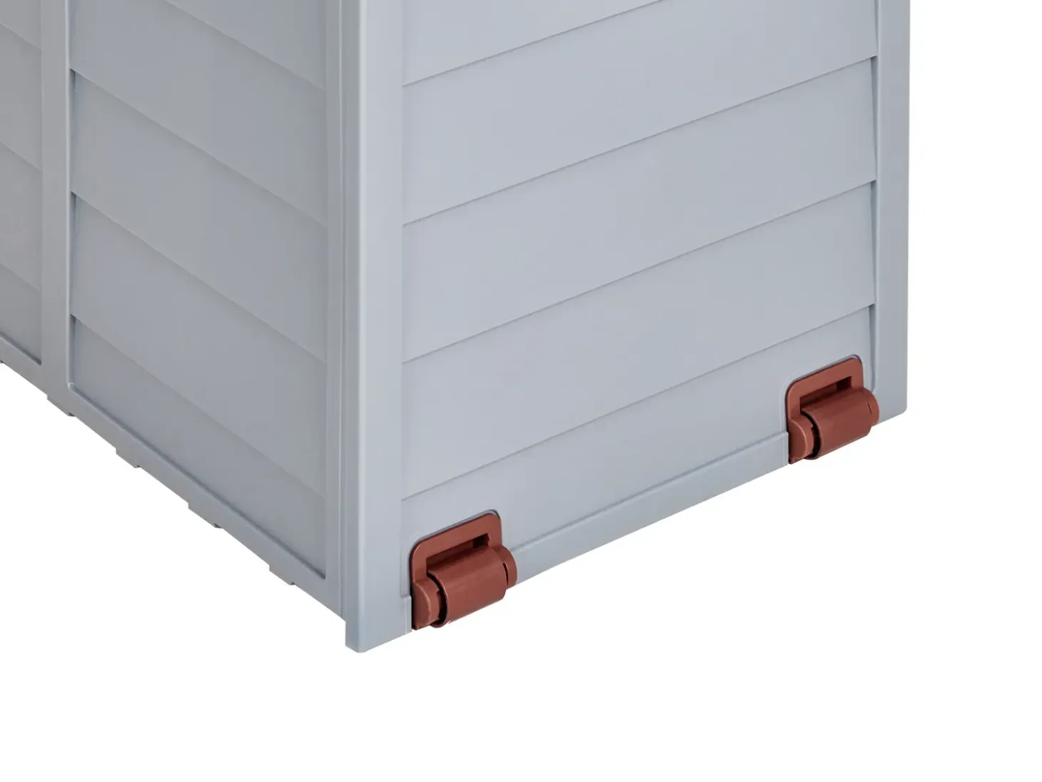 Opbevaringsboks LOCARNO 112 cm 50 cm Brun