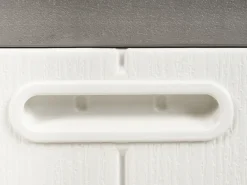 Opbevaringsboks MILIES 116 cm 60 cm Hvid