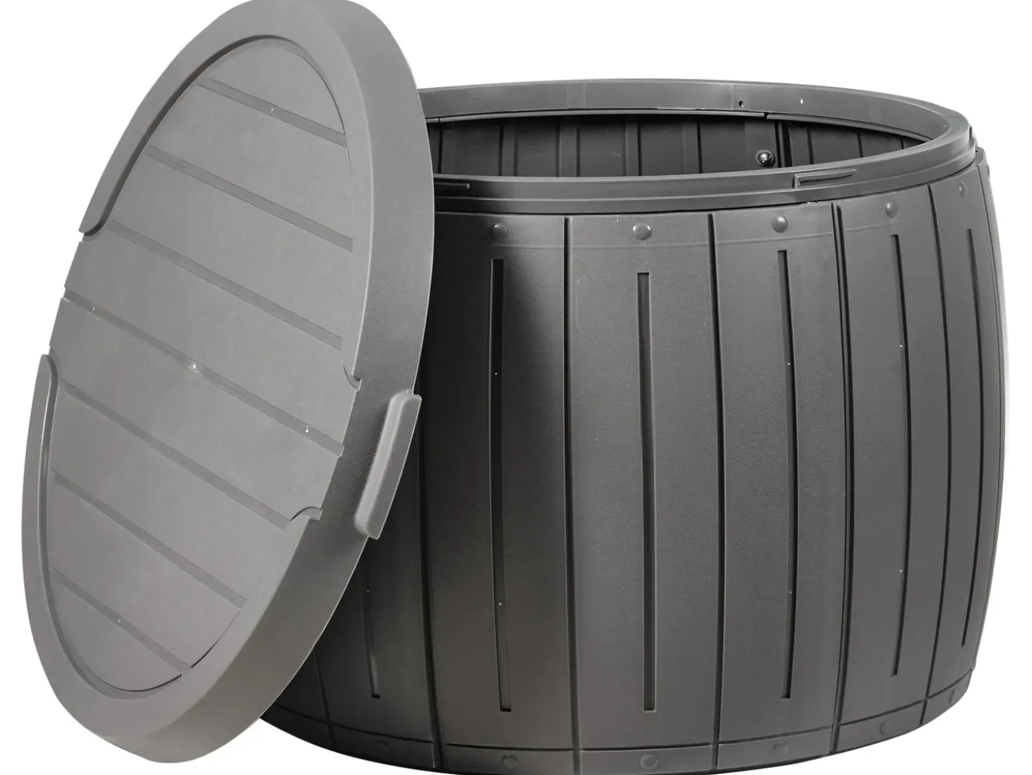 Opbevaringsboks PRINOS 56 cm 56 cm Grå