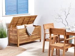 Opbevaringsboks RIVIERA 130 cm 48 cm Lysebrun