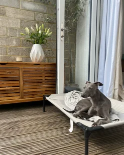 Opbevaringsboks RIVIERA 130 cm 48 cm Lysebrun