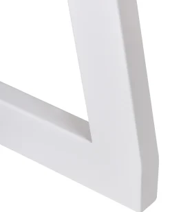 Opbevaringsskab med 4 hylder JOPLIN 143 cm Hvid