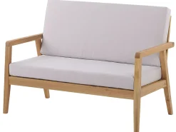 PALLANO 4 personers Loungesæt med bord Brungrå Akacietræ