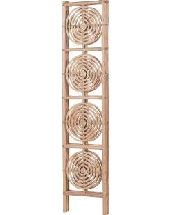 3 panelers rumdeler ALTAMURA Lysebrun 117 cm 180 cm