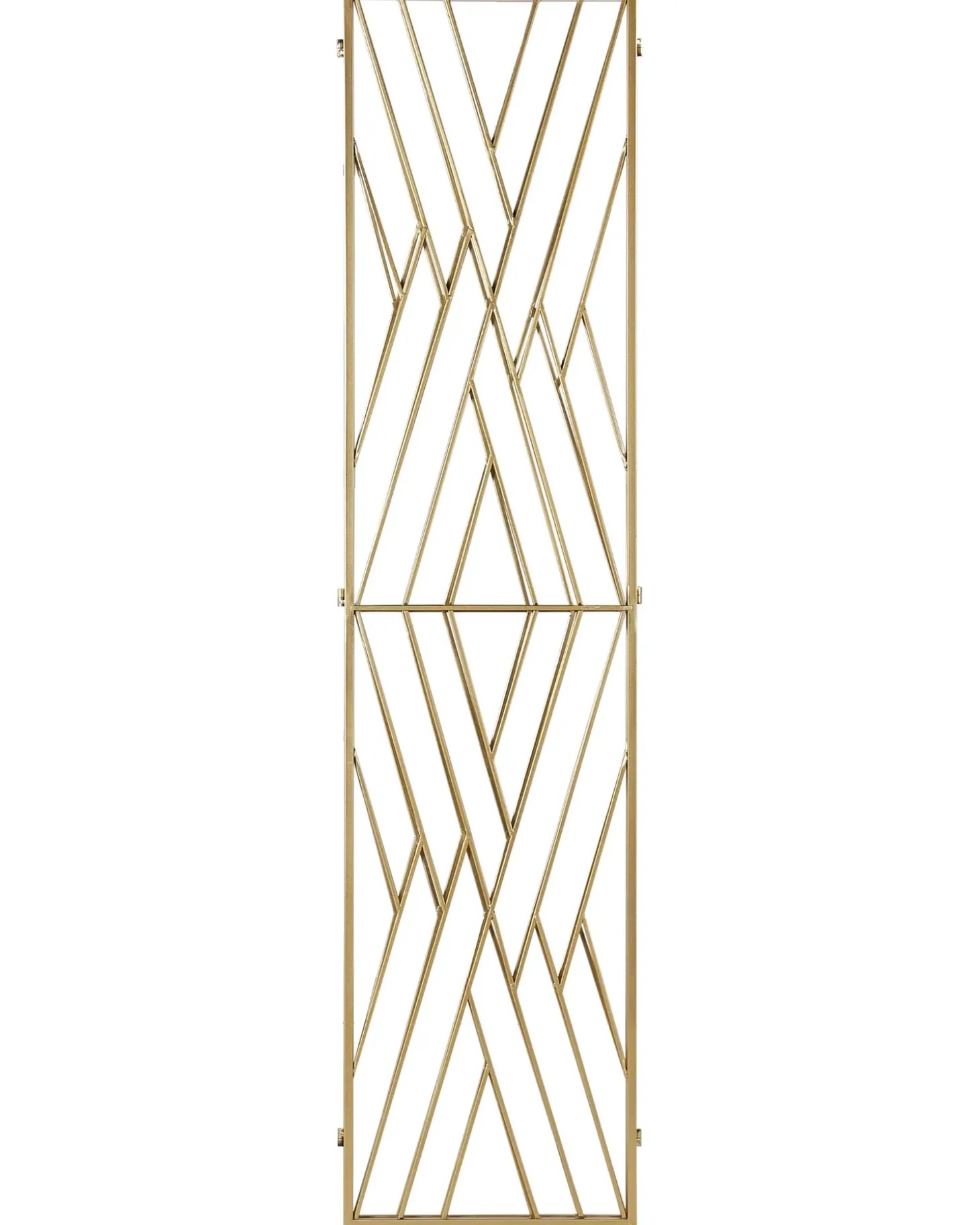 3 panelers rumdeler ASOLO Guld 117 cm 170 cm