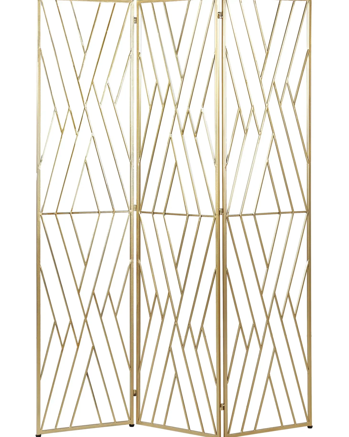3 panelers rumdeler ASOLO Guld 117 cm 170 cm