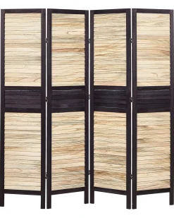 4 panelers rumdeler BRENNERBAD Brun/sort 164 cm 170 cm