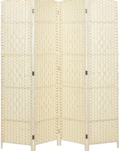 4 panelers rumdeler LAPPAGO Lys Beige 163 cm 170 cm