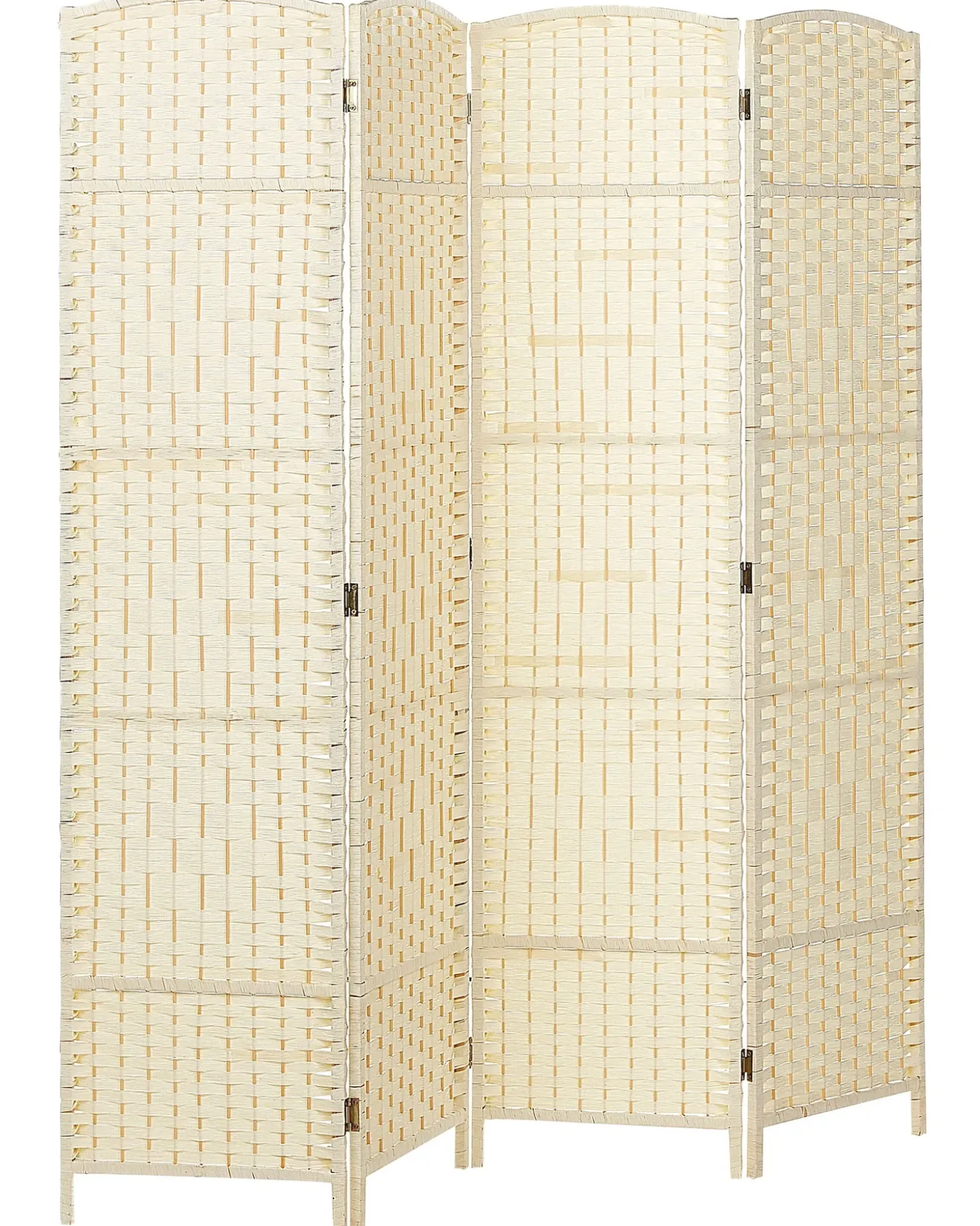 4 panelers rumdeler LAPPAGO Lys Beige 163 cm 170 cm