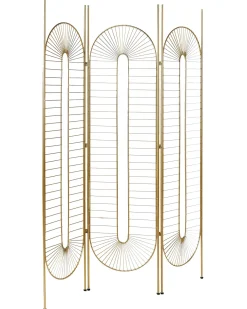 3 panelers rumdeler NOALE Guld 135 cm 170 cm