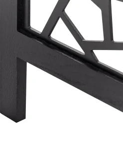 4 panelers rumdeler PIANLARGO Sort 163 cm 170 cm