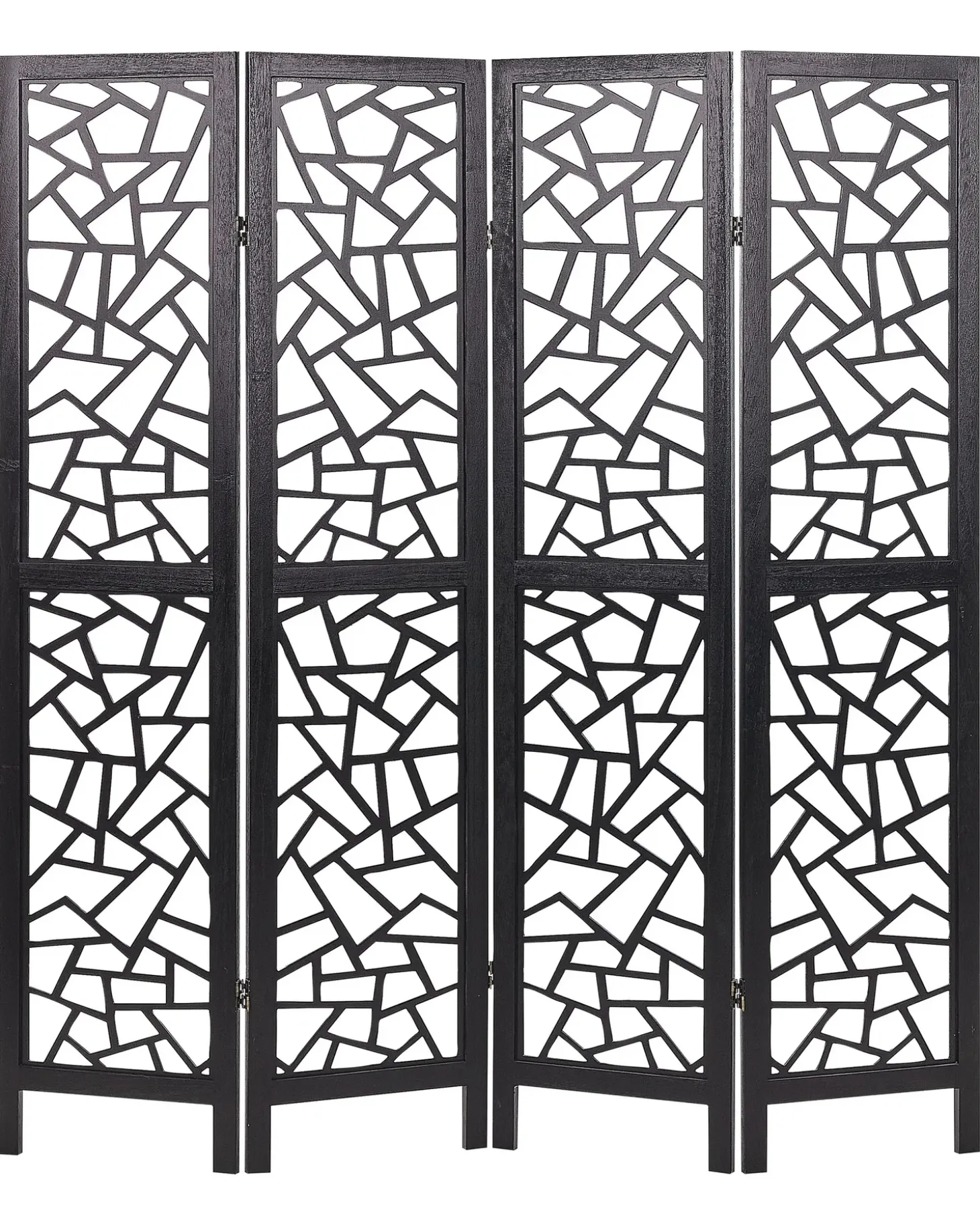 4 panelers rumdeler PIANLARGO Sort 163 cm 170 cm