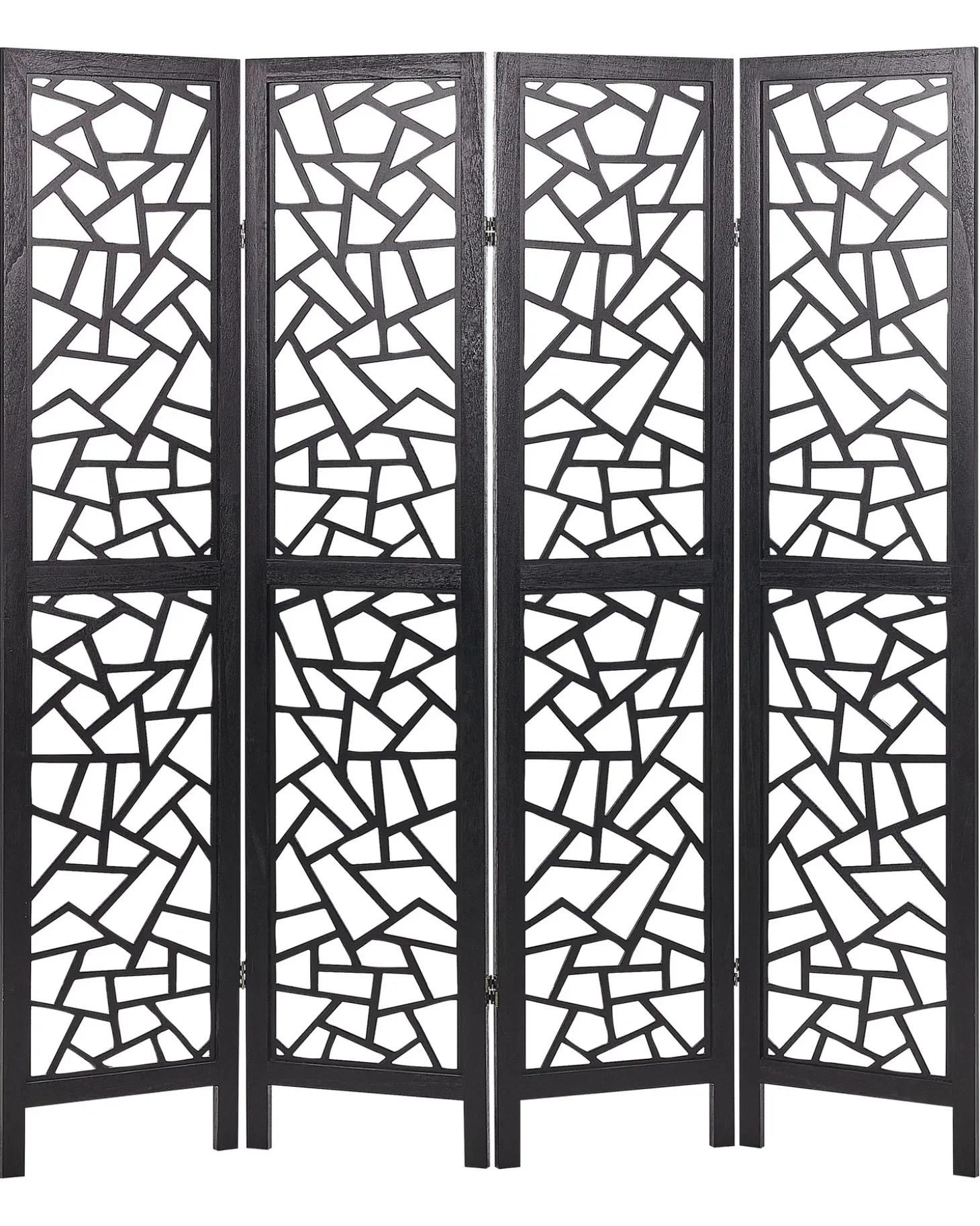 4 panelers rumdeler PIANLARGO Sort 163 cm 170 cm