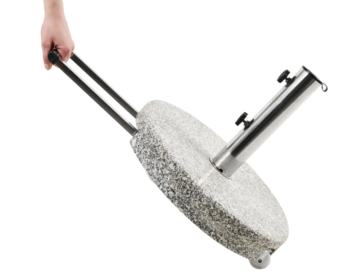 Parasolfod CERZETO Grå Rund 30 kg