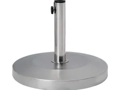 Parasolfod CRAVEGGIA Sølv Rund 25 kg
