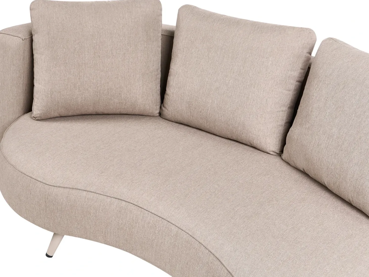 PARORI 6 personers Loungesæt med bord Beige