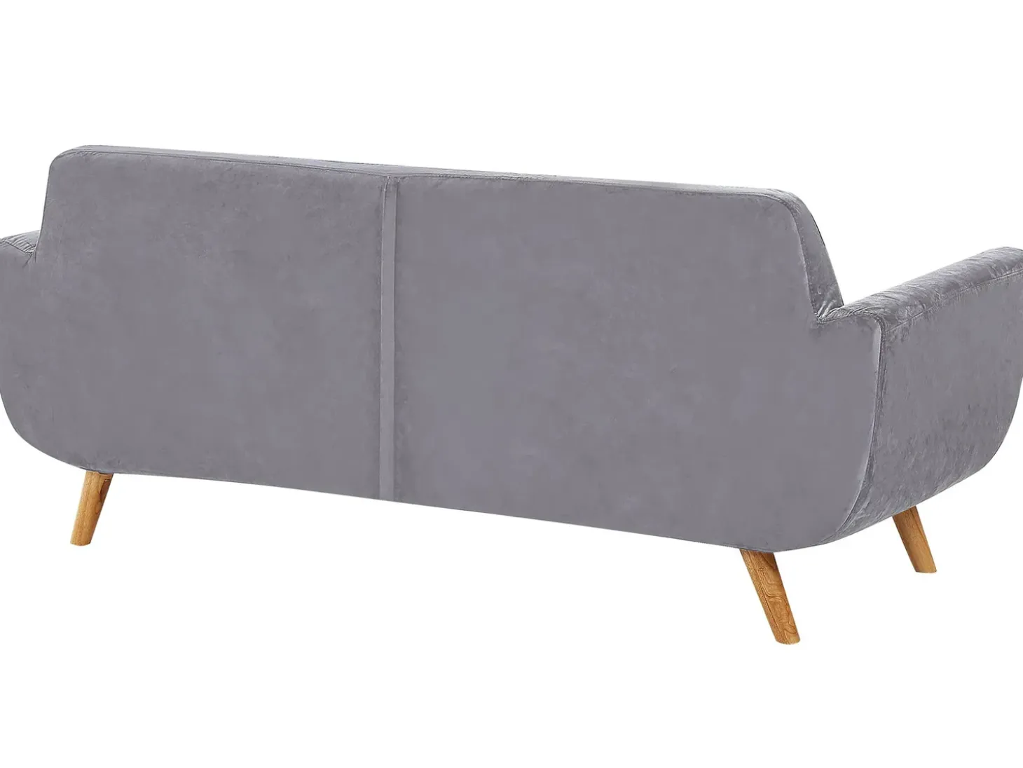 2 pers. sofaovertræk BERNES Velour Grå