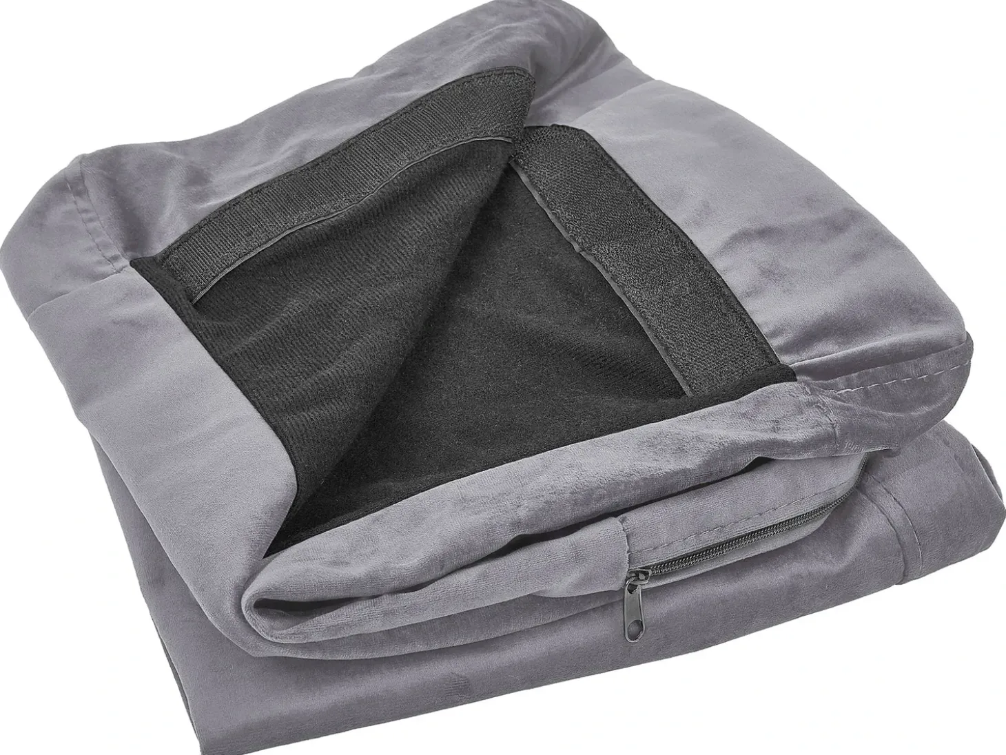 2 pers. sofaovertræk BERNES Velour Grå