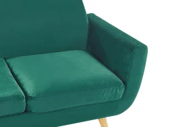 2 pers. sofaovertræk BERNES Velour Grøn