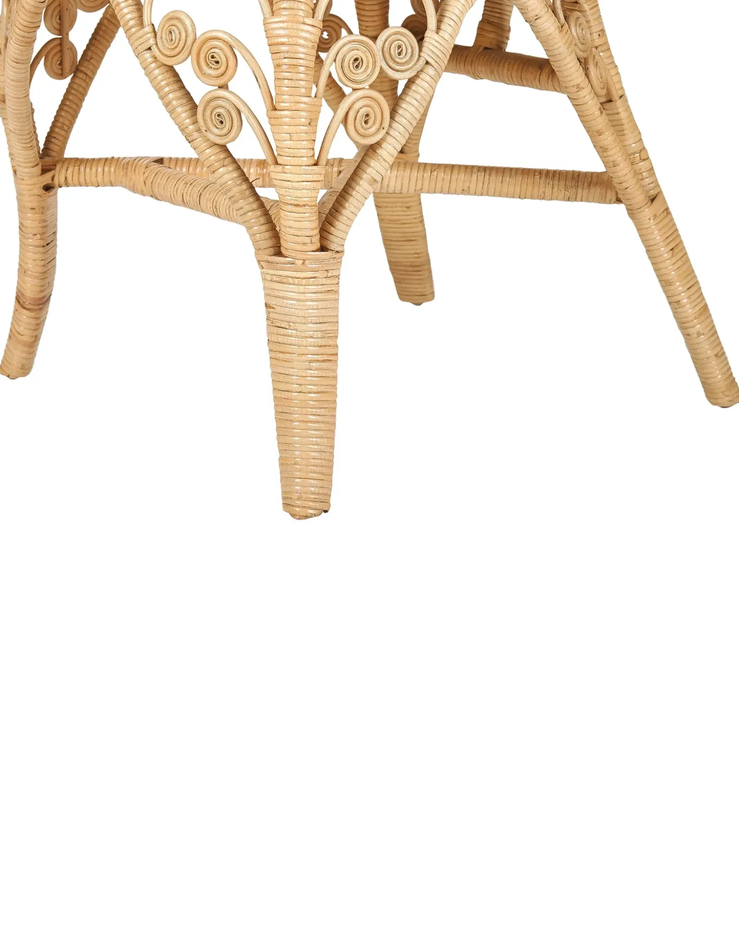 Påfuglestol CARRARA Rattan Naturlig