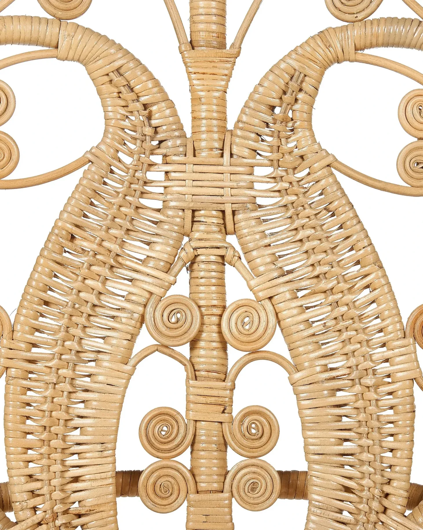 Påfuglestol CARRARA Rattan Naturlig