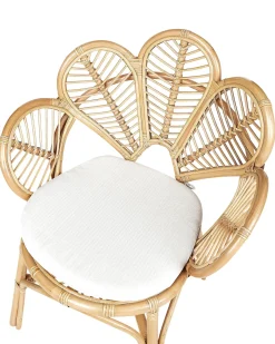 Påfuglestol FLORENTINE II Rattan Naturlig