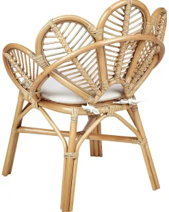 Påfuglestol FLORENTINE II Rattan Naturlig