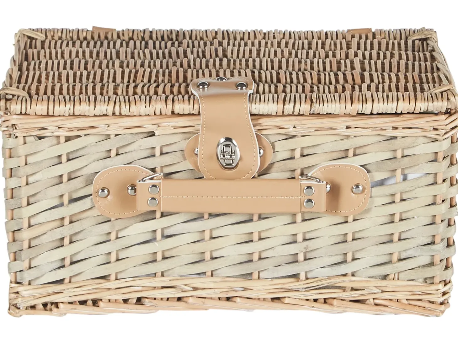 Picnic-kurv CLEMENTINE Flet Naturlig