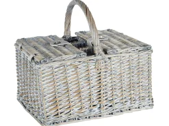 Picnic-kurv GROSEILLE Flet Grå