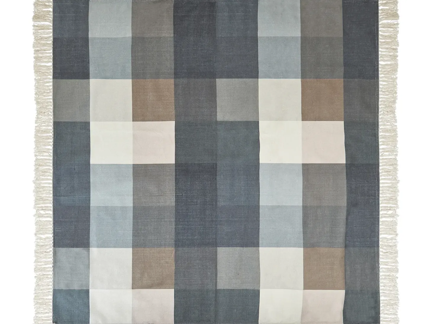 Picnic tæppe LUNDA 200 x 200 cm Grå